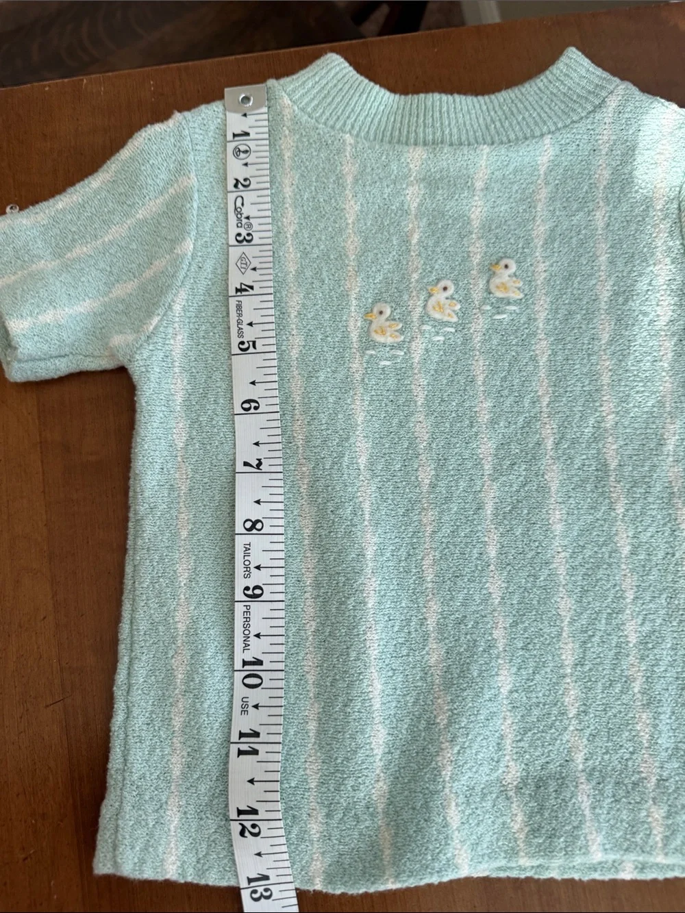 Vintage 2 piece Creative Knits boys 2 piece set